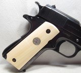 VERY RARE PRE-WAR COLT NATIONAL MATCH PISTOL from COLLECTING TEXAS – SHIPPED 1939 – SWARTZ SAFETY - 6 of 16
