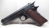 VERY RARE PRE-BLACK ARMY FINISH COLT MODEL 1911 45 PISTOL from COLLECTING TEXAS – BEAUTIFUL BLUE FINISH – 1918 - 1 of 15