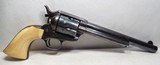 FANTASTIC HIGH-CONDITION ANTIQUE COLT S.A.A. 45 REVOLVER from COLLECTING TEXAS – RARE TEXAS HALF-SKIRT GUN RIG INCLUDED – SHIPPED 1890 - 2 of 24