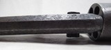 ANTIQUE COLT 1851 NAVY REVOLVER from COLLECTING TEXAS – CIVIL WAR BATTLE FIELD PICK-UP – MADE 1856 – FACTORY ENGRAVED - 8 of 16