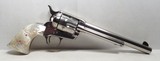 FINE SPECIAL ORDER COLT S.A.A. 45 CALIBER REVOLVER from COLLECTING TEXAS – MADE 1925 – FACTORY LETTER on ORDER - 1 of 18