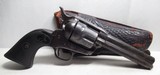 124 YEAR-OLD COLT S.A.A. 45 CALIBER REVOLVER from COLLECTING TEXAS – “A.W. BRILL – MAKER - AUSTIN, TEX” HOLSTER INCLUDED