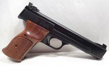 SMITH & WESSON MODEL 41 PISTOL from COLLECTING TEXAS – EXTRA MUZZLE BREAK BARREL and EXTRA MAGAZINE INCLUDED - .22 LR CALIBER - 6 of 20