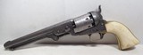 BEAUTIFUL ANTIQUE COLT 1851 NAVY REVOLVER from COLLECTING TEXAS – DELUXE FACTORY ENGRAVED – IVORY GRIPS - MADE 1853 - 1 of 18