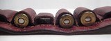 VERY RARE CARTRIDGE BELT MARKED “NOBBY HARNESS CO. – FORT WORTH, TEXAS” from COLLECTING TEXAS – 26 LARGE LOOPS - 6 of 9