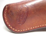 SCARCE TOOLED COLT S.A.A. 4 3/4” BARRELED HOLSTER by CHAS. BLUEMEL – EL PASO, TEXAS from COLLECTING TEXAS - 8 of 8