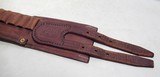 VERY NICE 30 LOOP CARTRIDGE BELT MARKED “OTTO EBER – MAKER – SEALY, TEX.” from COLLECTING TEXAS - 5 of 9