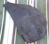 VERY RARE “NOBBY HARNESS CO. – WACO, TEXAS” MARKED SADDLE BAGS from COLLECTING TEXAS - 1 of 7