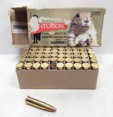 1 FULL BOX of 5MM REMINGTON RIMFIRE MAGNUM - 50 ROUNDS - VARMINT - 1 of 2