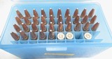 35 FACTORY LOADED ROUNDS & 3 EMPTY BRASS - 300 SAVAGE REM-PETERS - 2 of 3