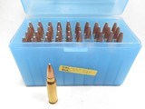 35 FACTORY LOADED ROUNDS & 3 EMPTY BRASS - 300 SAVAGE REM-PETERS - 1 of 3