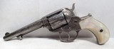 ANTIQUE FACTORY ENGRAVED COLT MODEL 1877 “THUNDERER” from COLLECTING TEXAS - .41 CALIBER – SHIPPED 1879 – FACTORY LETTER - 1 of 19