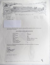 RARE COLT S.A.A. 44 RIMFIRE REVOLVER from COLLECTING TEXAS – FACTORY LETTER – MADE 1875 – SERIAL #135 - 19 of 19