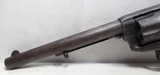 RARE COLT S.A.A. 44 RIMFIRE REVOLVER from COLLECTING TEXAS – FACTORY LETTER – MADE 1875 – SERIAL #135 - 4 of 19