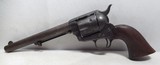 RARE COLT S.A.A. 44 RIMFIRE REVOLVER from COLLECTING TEXAS – FACTORY LETTER – MADE 1875 – SERIAL #135 - 1 of 19