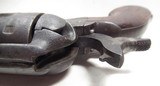 RARE COLT S.A.A. 44 RIMFIRE REVOLVER from COLLECTING TEXAS – FACTORY LETTER – MADE 1875 – SERIAL #135 - 11 of 19