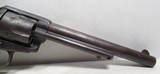 RARE COLT S.A.A. 44 RIMFIRE REVOLVER from COLLECTING TEXAS – FACTORY LETTER – MADE 1875 – SERIAL #135 - 7 of 19