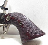 RARE COLT SINGLE ACTION ARMY .45 REVOLVER with BOX and PAPERS from COLLECTING TEXAS – RARE NICKEL – MADE 1958 - 3 of 20