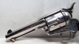 RARE COLT SINGLE ACTION ARMY .45 REVOLVER with BOX and PAPERS from COLLECTING TEXAS – RARE NICKEL – MADE 1958 - 5 of 20