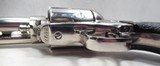 RARE COLT SINGLE ACTION ARMY .45 REVOLVER with BOX and PAPERS from COLLECTING TEXAS – RARE NICKEL – MADE 1958 - 15 of 20