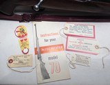 WINCHESTER MODEL 70 FEATHERWEIGHT RIFLE in .30-06 CALIBER from COLLECTING TEXAS – MADE 1961 – ONE OWNER BOUGHT NEW - 22 of 22