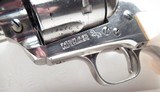 FINE SPECIAL ORDER COLT S.A.A. 45 CALIBER REVOLVER from COLLECTING TEXAS – MADE 1925 – FACTORY LETTER - 7 of 18