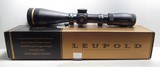 LEUPOLD VX-63-18x50mm CDS MATTE SCOPE with FIRE-DOT DUPLEX CROSSHAIRS in ORIGINAL BOX with PAPERS from COLLECTING TEXAS - 1 of 20