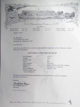 NEAR MINT CONDITION COLT S.A.A. 45 REVOLVER from COLLECTING TEXAS – 1 GUN SHIPMENT to SAN FRANCISCO, CALIFORNIA in 1928 - 18 of 21