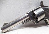 ANTIQUE “LEADER” 7-SHOT .22 SHORT REVOLVER from COLLECTING TEXAS – ENGRAVED - CIRCA 1870 – 1890 - 3 of 15