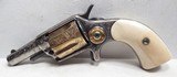 ANTIQUE NEW YORK ENGRAVED COLT NEW HOUSE MODEL REVOLVER from COLLECTING TEXAS – NICKEL/GOLD FINISH – IVORY GRIPS - 1 of 16