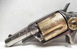ANTIQUE NEW YORK ENGRAVED COLT NEW HOUSE MODEL REVOLVER from COLLECTING TEXAS – NICKEL/GOLD FINISH – IVORY GRIPS - 3 of 16
