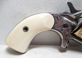 ANTIQUE NEW YORK ENGRAVED COLT NEW HOUSE MODEL REVOLVER from COLLECTING TEXAS – NICKEL/GOLD FINISH – IVORY GRIPS - 6 of 16