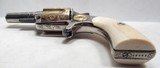 ANTIQUE NEW YORK ENGRAVED COLT NEW HOUSE MODEL REVOLVER from COLLECTING TEXAS – NICKEL/GOLD FINISH – IVORY GRIPS - 12 of 16
