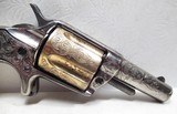 ANTIQUE NEW YORK ENGRAVED COLT NEW HOUSE MODEL REVOLVER from COLLECTING TEXAS – NICKEL/GOLD FINISH – IVORY GRIPS - 7 of 16