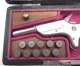 ANTIQUE FOREHAND & WADSWORTH SINGLE SHOT CASED .22 CALIBER DERINGER from COLLECTING TEXAS – MADE 1871-1890 - 2 of 12