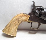 COLT 1860 ARMY REVOLVER with CALIFORNIA HOLSTER and CHECKERED IVORY GRIPS from COLLECTING TEXAS – MADE 1871 - 2 of 22