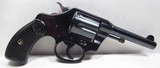 HIGH CONDITION 111 YEAR-OLD COLT POCKET POSITIVE REVOLVER from COLLECTING TEXAS – 32 POLICE CALIBER – MADE 1912 - 6 of 17