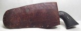 FINE 118 YEAR-OLD COLT S.A.A. REVOLVER with NICE SPOTTED HOLSTER and FACTORY LETTER from COLLECTING TEXAS - 18 of 20