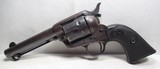 FINE 118 YEAR-OLD COLT S.A.A. REVOLVER with NICE SPOTTED HOLSTER and FACTORY LETTER from COLLECTING TEXAS - 4 of 20
