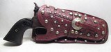 FINE 118 YEAR-OLD COLT S.A.A. REVOLVER with NICE SPOTTED HOLSTER and FACTORY LETTER from COLLECTING TEXAS - 17 of 20