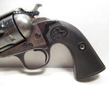 REALLY NICE COLT S.A.A. BISLEY MODEL REVOLVER from COLLECTING TEXAS – MADE 1909 – HOLSTER INCLUDED - 5 of 20