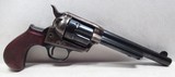 CIMARRON “COLT LIGHTNING” REPLICA REVOLVER from COLLECTING TEXAS – .38 SPECIAL CALIBER – CASE COLORS - 5 of 16
