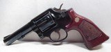 HOUSTON POLICE DEPT. SMITH & WESSON MODEL 10-8 REVOLVER with BADGE from COLLECTING TEXAS - 2 of 19