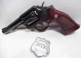 HOUSTON POLICE DEPT. SMITH & WESSON MODEL 10-8 REVOLVER with BADGE from COLLECTING TEXAS - 1 of 19
