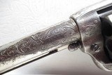 118 YEAR-OLD FACTORY ENGRAVED COLT S.A.A. 45 REVOLVER with TEXAS CONNECTIONS from COLLECTING TEXAS – FACTORY LETTER - 8 of 18