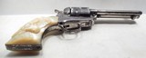 118 YEAR-OLD FACTORY ENGRAVED COLT S.A.A. 45 REVOLVER with TEXAS CONNECTIONS from COLLECTING TEXAS – FACTORY LETTER - 13 of 18