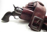 WESTERN SHIPPED COLT S.A.A. REVOLVER with “COTULLA, TEX” MARKED MONEY BELT and HOLSTER from COLLECTING TEXAS – MADE 1914 - 19 of 25