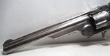 FINE SMITH & WESSON MODEL 3 AMERICAN – 1ST MODEL from COLLECTING TEXAS – NICKEL/IVORY with FACTORY LETTER - 6 of 16