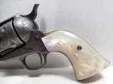 ANTIQUE “SOFT” SHIPPED COLT S.A.A. 45 N.Y. ENGRAVED REVOLVER from COLLECTING TEXAS – HARTLEY & GRAHAM SHIPPED in 1884 – FACTORY LETTER - 2 of 17