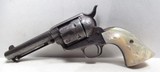 ANTIQUE “SOFT” SHIPPED COLT S.A.A. 45 N.Y. ENGRAVED REVOLVER from COLLECTING TEXAS – HARTLEY & GRAHAM SHIPPED in 1884 – FACTORY LETTER - 1 of 17